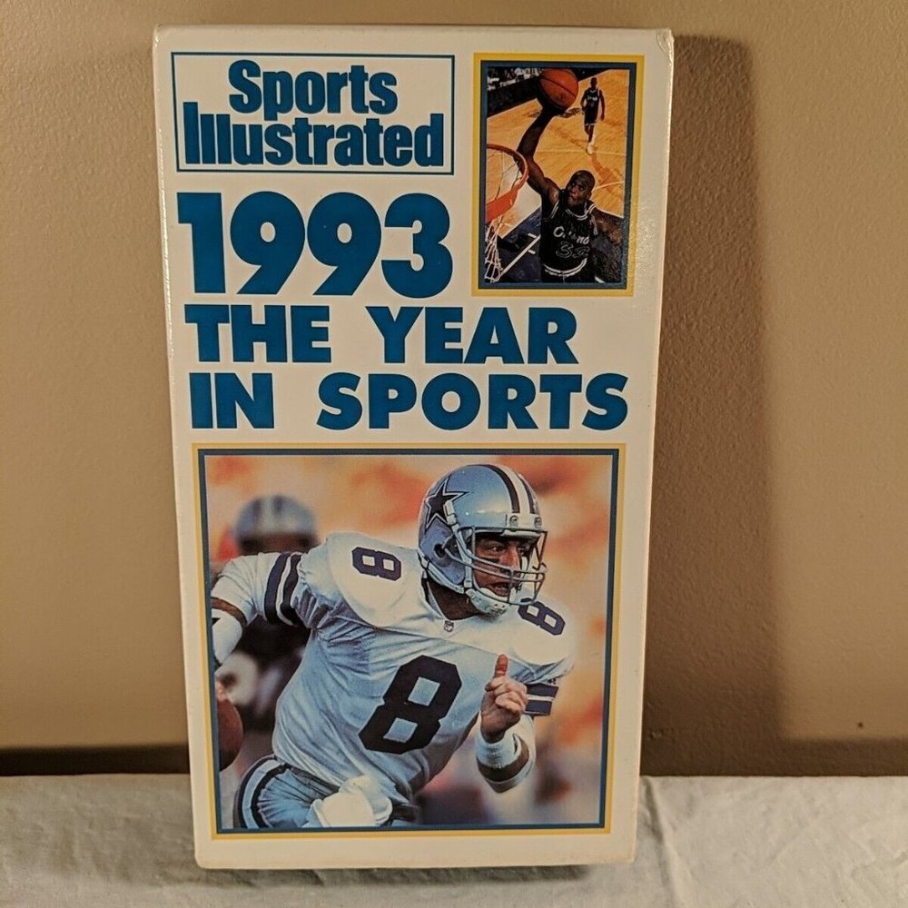 Vintage VHS HBO Sports, Time Inc. Sports Illustrated 1993 The Year in Sports